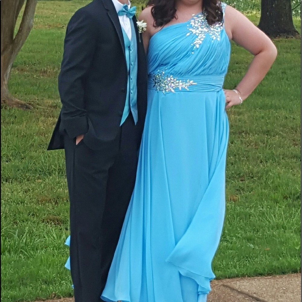 Custom made prom dress